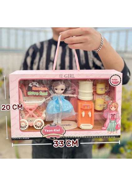 Barbie Bebek Simülasyon Prenses Bebek Seti (Yurt Dışından)