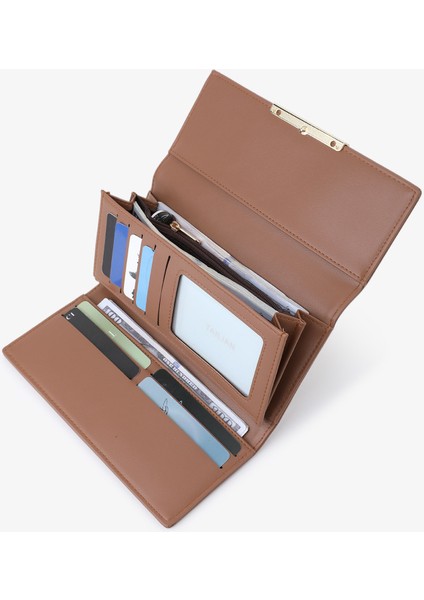 Moda Uzun Kadın Cüzdan Çok Yönlü Clutch Çoklu Kart Yuvası Kart Tutucu (Yurt Dışından) modelleri