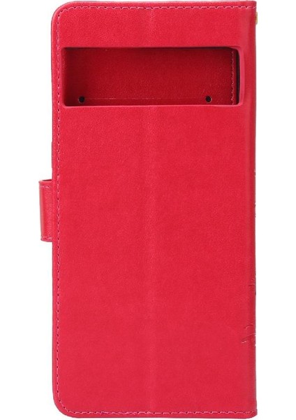Google Pixel 7 Pro Manyetik Kapatma Kickstand Kart Tutucu Pu Için Filp Durumda (Yurt Dışından) modelleri