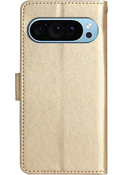 Google Pixel 9 Pu Deri Manyetik Kapatma Kickstand Kartı Için Filp Durumda (Yurt Dışından) indirimleri
