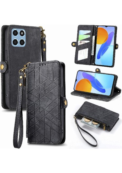 Onur X8 5g Için Flip Case Kapak Darbeye Cüzdan Deri Kılıf (Yurt Dışından)