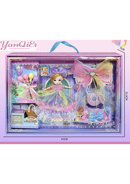 Barbie Bebek Simülasyon Prenses Bebek Seti (Yurt Dışından)