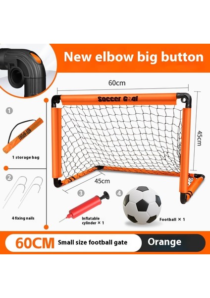 Katlanabilir Portatif Futbol Kalesi Çocuk Açık Hava Spor Oyuncakları (Yurt Dışından)