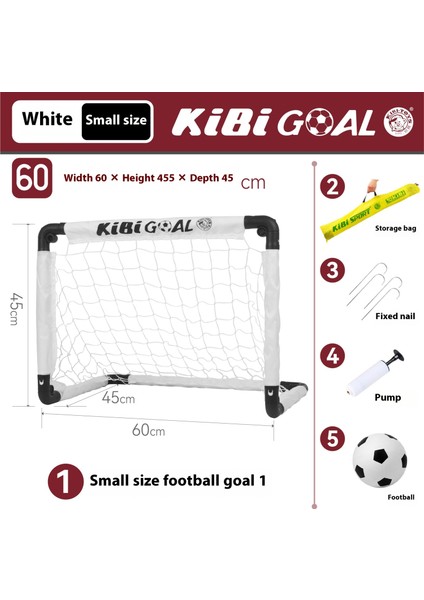 Katlanabilir Portatif Futbol Kalesi Çocuk Açık Hava Spor Oyuncakları (Yurt Dışından)