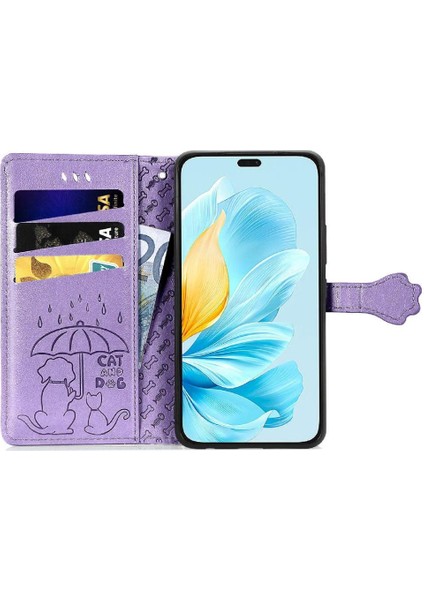 Onur Için Flip Case 200 Lite Kısa Kayış Kapak Kapak Kılıf Karikatür (Yurt Dışından) modelleri