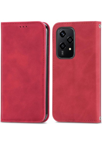 Onur 200 Lite Deri Kılıf Için Flip Case Basit Iş Darbeye Dayanıklı Kapak (Yurt Dışından)