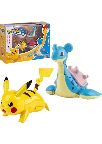 Pet Peebles Pokémon Transformer Yumurta Robotu Yeni Oyuncaklar (Yurt Dışından)