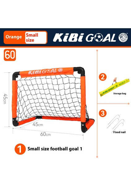 Katlanabilir Portatif Futbol Kalesi Çocuk Açık Hava Spor Oyuncakları (Yurt Dışından)