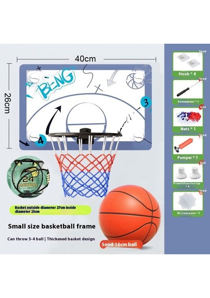 Katlanabilir Basketbol Çerçeveleri Duvara Monte Atış Basketbol Potaları (Yurt Dışından)
