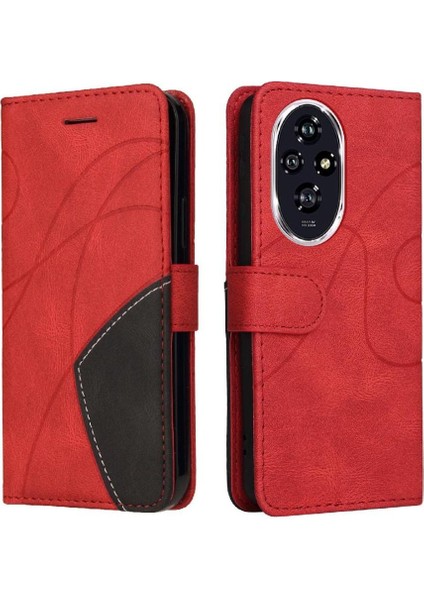 Onur Için Flip Case 200 5g Kickstand Koruyucu Flip Folio Kitap Deri (Yurt Dışından)