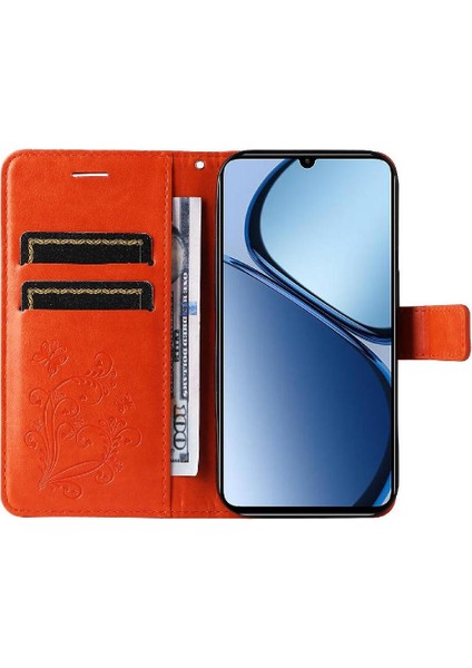 Kart ile Realme C61 Manyetik Kapak Darbeye Kapak Pu Deri Kılıf (Yurt Dışından) indirimleri