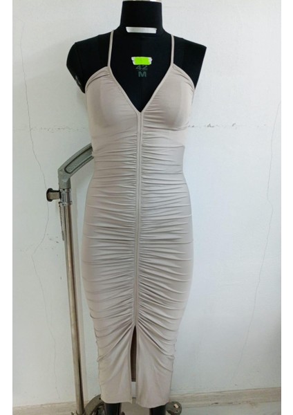 Kadın Elbise Poliamid Büzgülü fiyatları