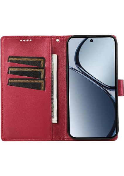 Realme C65 Üç Kart Yuvaları Için Flip Case Kickstand Şok Emici (Yurt Dışından) indirimleri