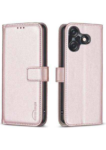 Tecno Spark 10C Cüzdan Iş Deri Çanta Çok Renkli Için Flip Case (Yurt Dışından)