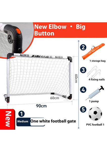 Katlanabilir Portatif Futbol Kalesi Çocuk Açık Hava Spor Oyuncakları (Yurt Dışından)