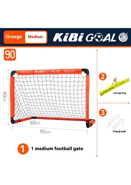 Katlanabilir Portatif Futbol Kalesi Çocuk Açık Hava Spor Oyuncakları (Yurt Dışından)