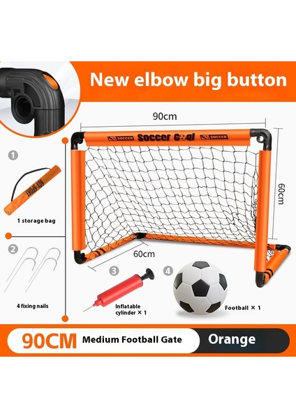 Katlanabilir Portatif Futbol Kalesi Çocuk Açık Hava Spor Oyuncakları (Yurt Dışından)