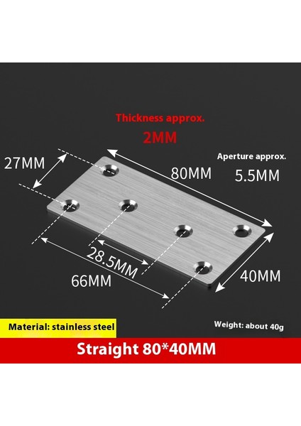 Paslanmaz Çelik 90 Derece Dik Açı Tutucu Mobilya Üçgen Braket Bağlantısı (Yurt Dışından)