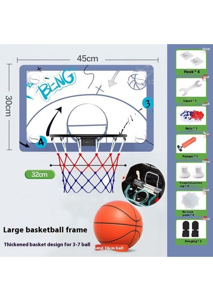 Katlanabilir Basketbol Çerçeveleri Duvara Monte Atış Basketbol Potaları (Yurt Dışından)