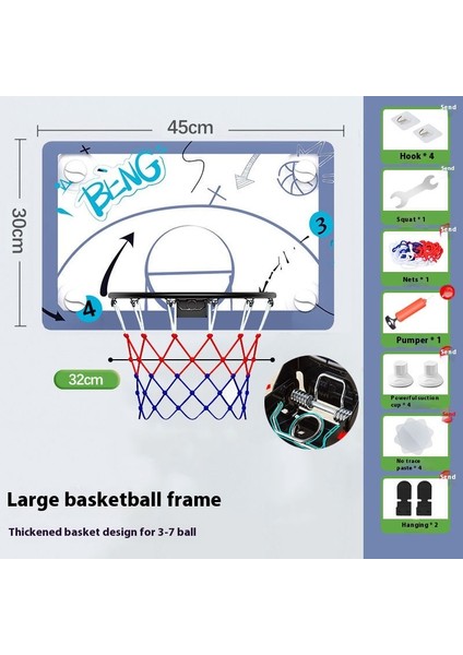 Katlanabilir Basketbol Çerçeveleri Duvara Monte Atış Basketbol Potaları (Yurt Dışından)