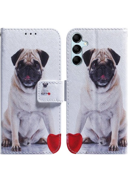 Samsung Galaxy M14 4g Manyetik Kapatma Boyalı Cüzdan Pu Için Flip Case (Yurt Dışından)