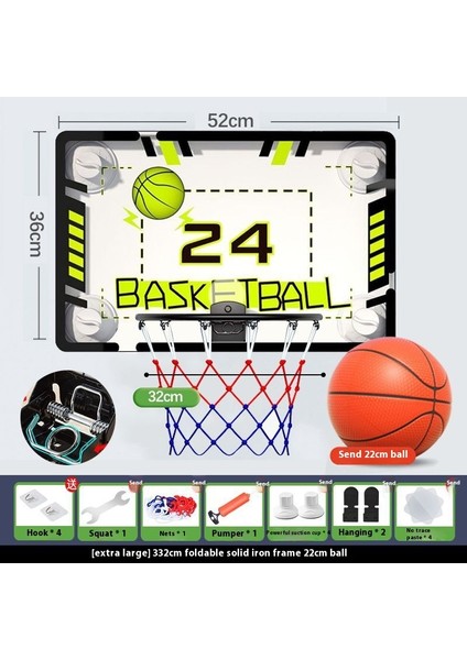 Katlanabilir Basketbol Çerçeveleri Duvara Monte Atış Basketbol Potaları (Yurt Dışından)