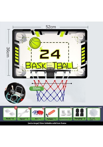 Katlanabilir Basketbol Çerçeveleri Duvara Monte Atış Basketbol Potaları (Yurt Dışından)