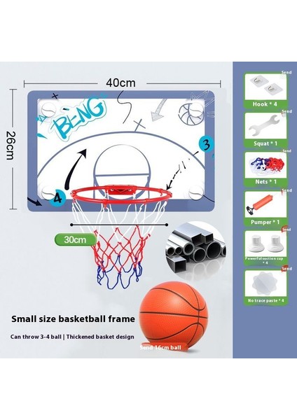 Katlanabilir Basketbol Çerçeveleri Duvara Monte Atış Basketbol Potaları (Yurt Dışından)