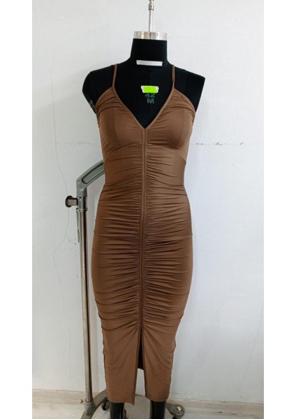 Kadın Elbise Poliamid Büzgülü fiyatları