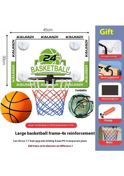 Katlanabilir Basketbol Çerçeveleri Duvara Monte Atış Basketbol Potaları (Yurt Dışından)