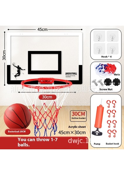 Katlanabilir Basketbol Çerçeveleri Duvara Monte Atış Basketbol Potaları (Yurt Dışından)