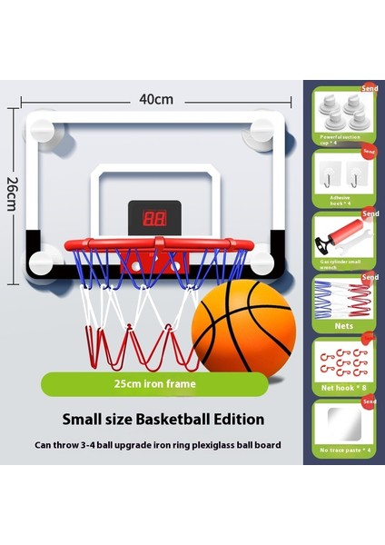 Katlanabilir Puanlama Basketbol Potası, Yumruksuz Duvara Monte Atış Basketbol Standı (Yurt Dışından)