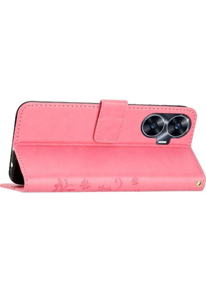 Realme C55 Pu Deri Kart Tutucu Manyetik Kapatma Kickstand Için Filp Durumda (Yurt Dışından) fırsatları
