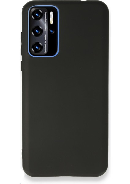 Reeder P13 Blue 2021 Kılıf Slikon Kılıf Düz Renk Kılıf Koruyucu Kılıf - Siyah