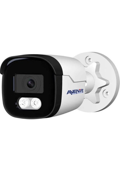 4 Mp 3.6 mm Sabit Lens Ip Bullet Kasa P2P, (Gömülü Ses) Kamera AV-IP4035-IS