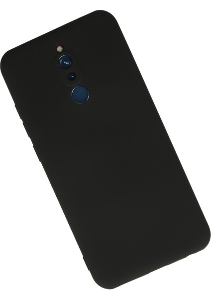 Xiaomi Redmi 8 Kılıf Slikon Kılıf Düz Renk Kılıf Koruyucu Kılıf - Siyah modelleri