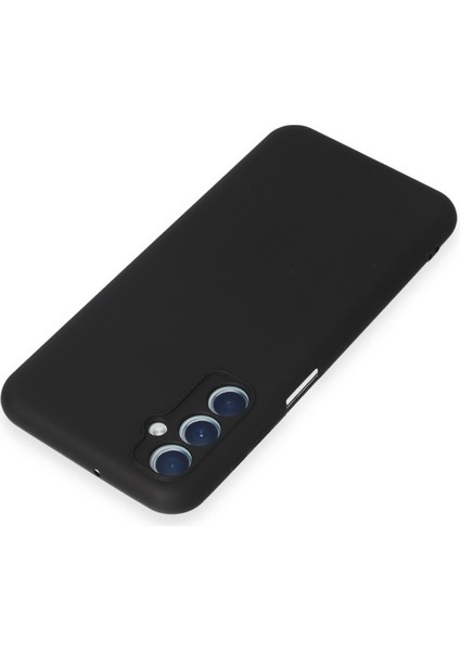 Samsung Galaxy M34 5g Kılıf Slikon Kılıf Düz Renk Kılıf Koruyucu Kılıf - Siyah