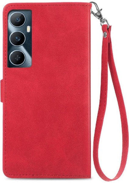Realme C65 Cüzdan Çok Renkli Çoklu Kart Yuvası Iş Çevirme Için Flip Case (Yurt Dışından) modelleri