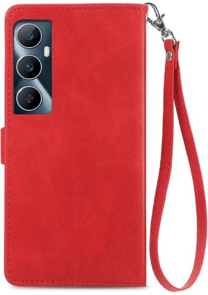 Realme C65 Cüzdan Çok Renkli Çoklu Kart Yuvası Iş Çevirme Için Flip Case (Yurt Dışından) fırsatları