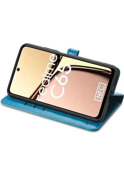 Realme C65 Için Flip Case Kısa Kayış Kapak Kapak Karikatür Hayvanlar Deri (Yurt Dışından) fiyatları