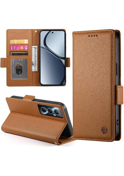 Realme C65 Flip Cüzdan Günlük Kullanım Kart Yuvaları Iş Için Flip Case (Yurt Dışından) indirimleri