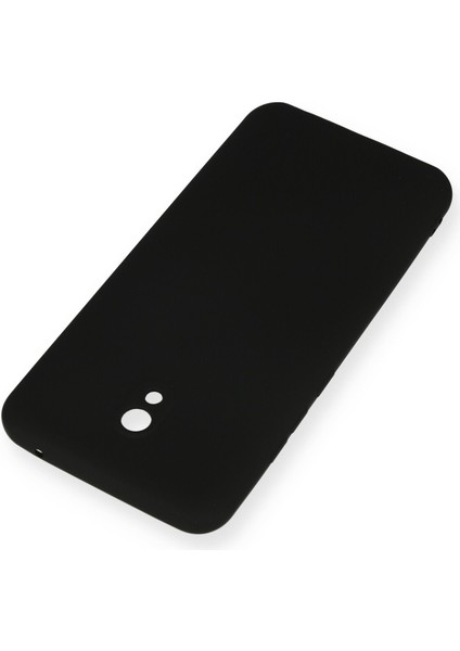 Xiaomi Redmi 8A Kılıf Slikon Kılıf Düz Renk Kılıf Koruyucu Kılıf - Siyah