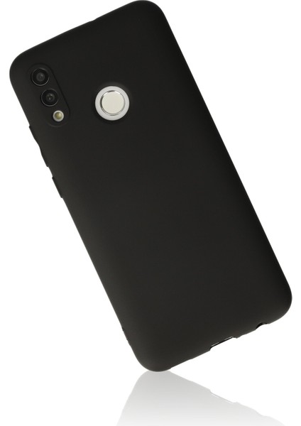Huawei P Smart 2019 Kılıf Slikon Kılıf Düz Renk Kılıf Koruyucu Kılıf - Siyah fiyatları