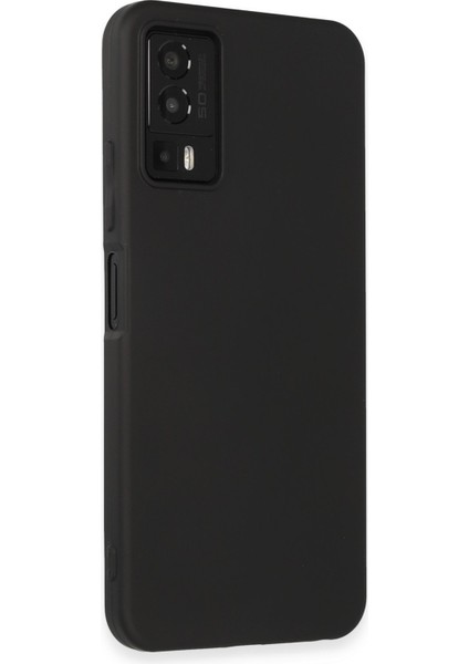 General Mobile Gm 23 Kılıf Slikon Kılıf Düz Renk Kılıf Koruyucu Kılıf - Siyah fiyatları