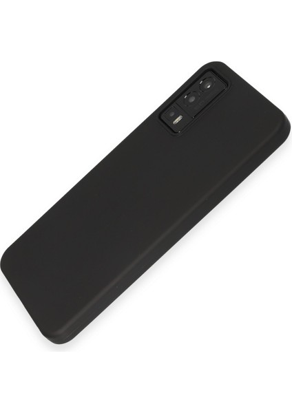General Mobile Gm 23 Kılıf Slikon Kılıf Düz Renk Kılıf Koruyucu Kılıf - Siyah modelleri