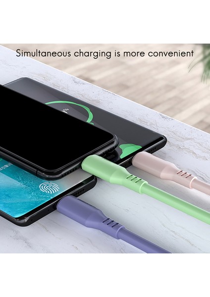 Sıvı Silikon, 1'e 3, Veri Kablosu, Üç Renk, 1,5 M Çok Işlevli Şarj Kablosu, Hızlı Şarj (Yurt Dışından) modelleri