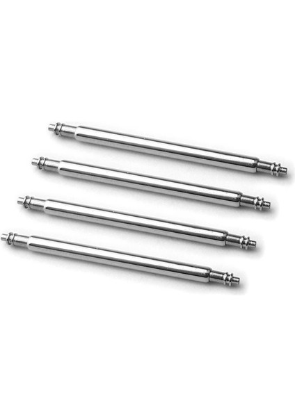 4 Adet Ağır Hizmet Tipi Saat Kayışı Pimleri, Geleneksel ve Akıllı Saatler Için Uygun 1,45 mm Kalınlığında Paslanmaz Yedek Pimler (Yurt Dışından)