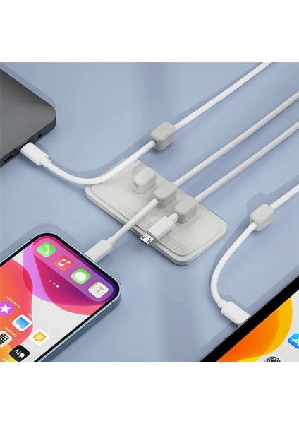 Manyetik Kablo Tutucu, Masaüstü Kablo Tutucu, Kablolar, Diğer Teller, Tahtaya Yapışkanlar, Mermer, Metal, Cam (Gri) (Yurt Dışından) modelleri