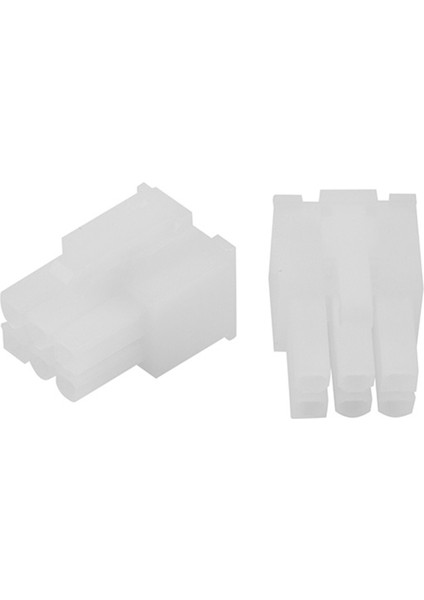 100 Adet 5557 4.2mm Beyaz 6p 6pın Erkek Pc Bilgisayar Atx Grafik Kartı Gpu Pcı-E Pcıe Güç Konnektörü Kabuk Muhafazası (Yurt Dışından)