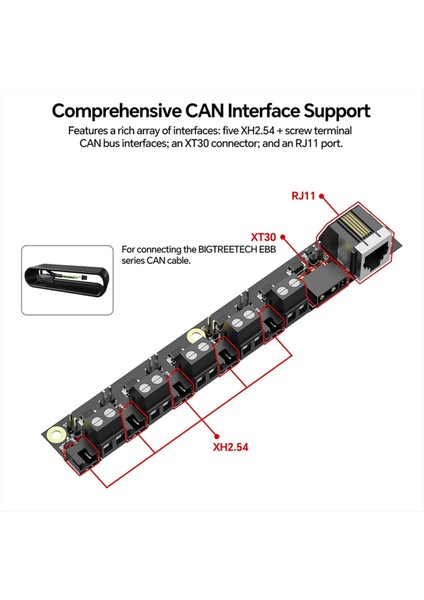 Bıgtreetech Ceb Canbus Genişletme Kartı Zengin Can Arayüzü Klipper Octopus Anakart 2020 Alüminyum Profiller Için Kolay Kurulum (Yurt Dışından) modelleri